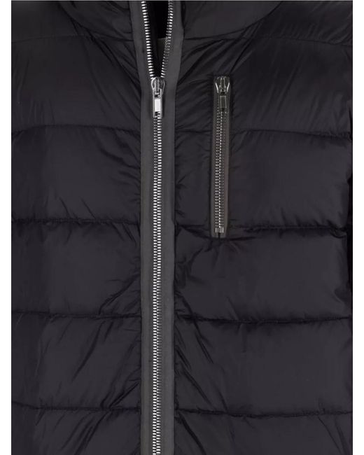 Rick Owens Black Puffer Coat for men
