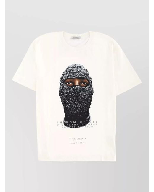 Ih Nom Uh Nit White Regular-Fit T-Shirt for men