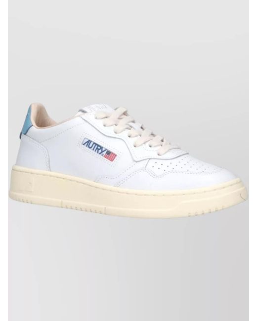 Autry Multicolor Leather Low-Top Sneakers