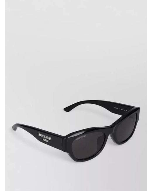 Balenciaga Black Sunglasses Model Bb0389Sk Cat Eye