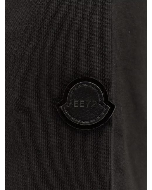 Moncler Genius Black Cotton Relaxed-Fit Short-Sleeve T-Shirt