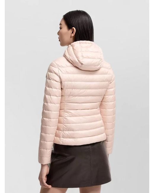 Moncler Natural Short Hooded Down Jacket Packable Design
