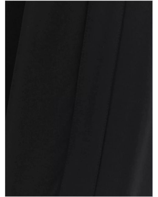Valentino Garavani Black Satin Zip-Up Sweatshirt Jacket for men