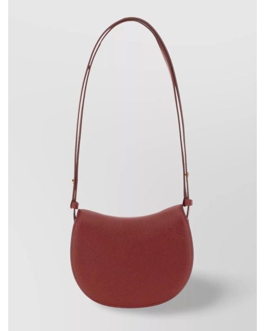Burberry Red Mini Rocking Horse Bag Leather Shoulder Bag