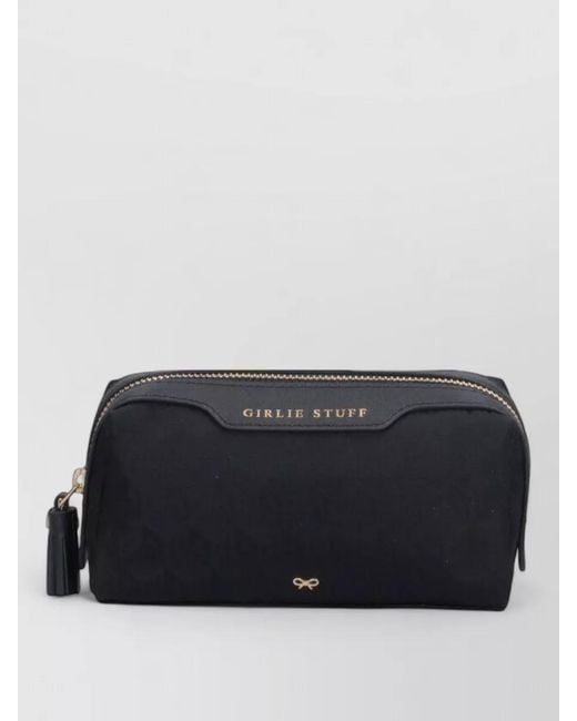 Anya Hindmarch Black Chubby Clutch