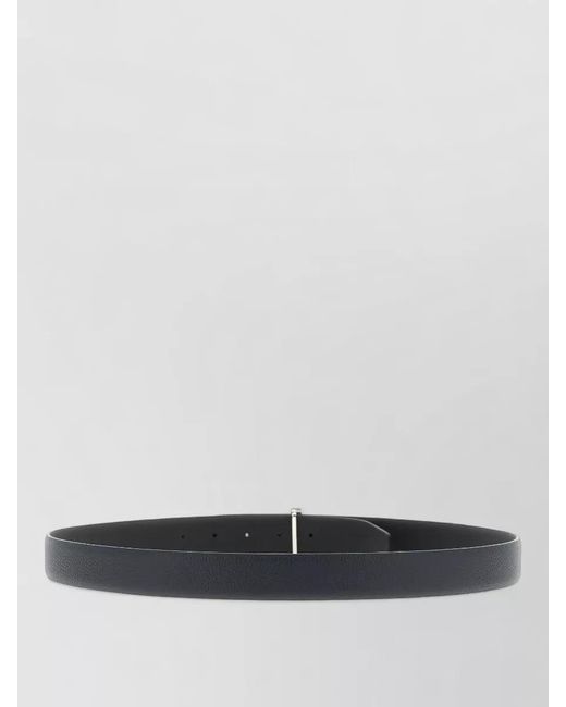 Tom Ford White Hammered Reversible Leather Belt for men