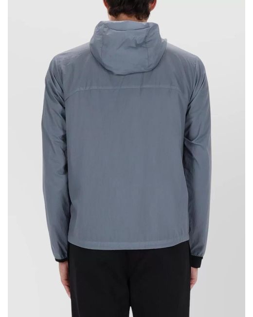 Boss Blue Hooded Jacket for men