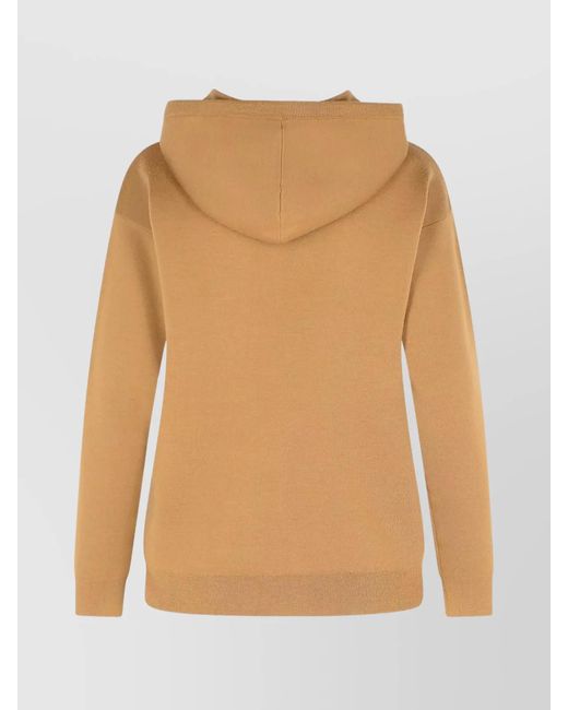 Max Mara Natural Wool Sweatshirt