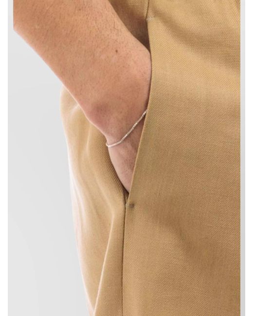 Tagliatore Natural Cotton Straight-Leg Trousers for men