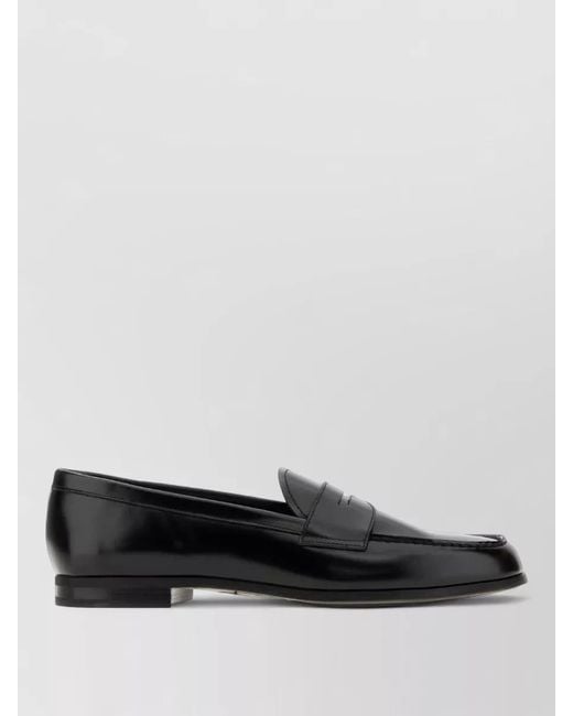 Church's Black Leather Loafers