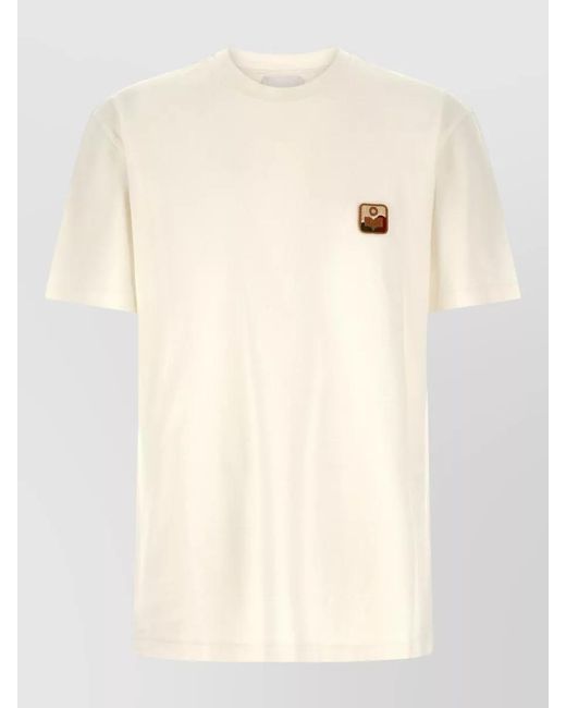 Isabel Marant Natural Cotton Hugo T-Shirt for men