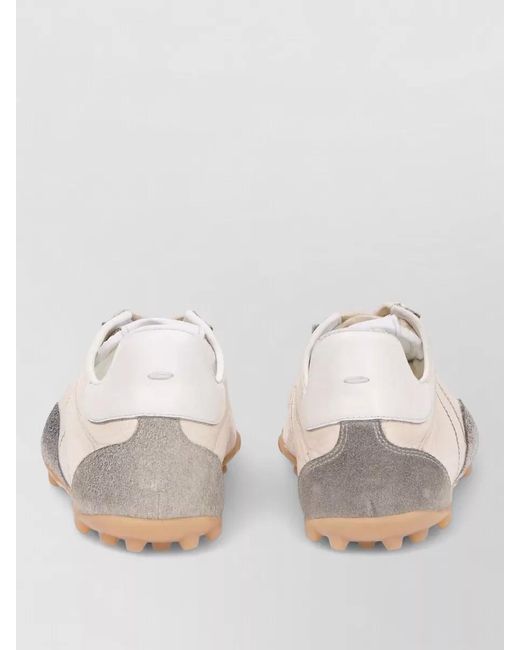 Maison Margiela Natural Leather Low-Top Sneakers