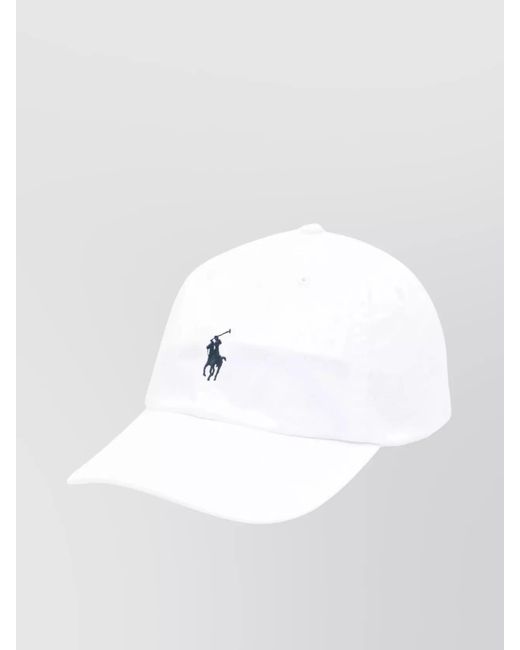 Ralph Lauren White Cotton Cap