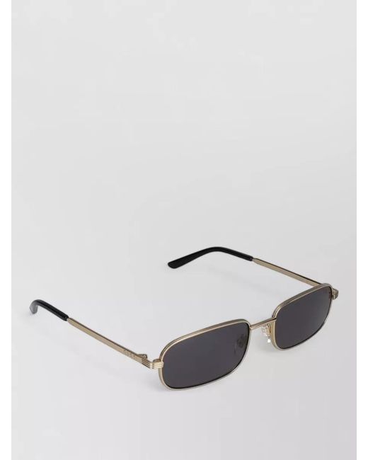 Gucci Multicolor Sunglasses Gg1457S 001 Rectangular Metal Frame for men