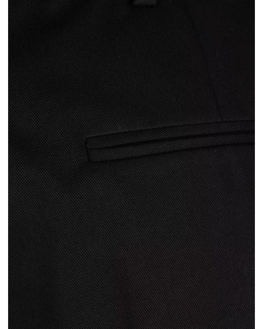 Céline Black High Waist Tailored Wide Leg Pants