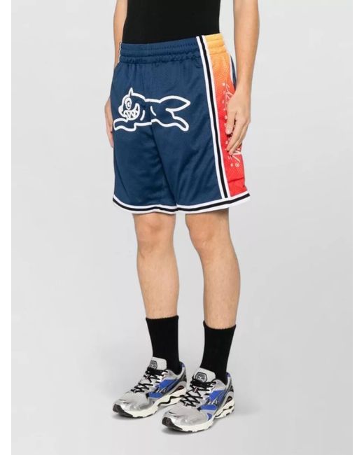 ICECREAM Blue Logo Swim Shorts for men