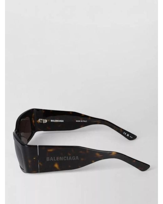 Balenciaga Multicolor Sunglasses Bb0328S 002 Rectangular Frame