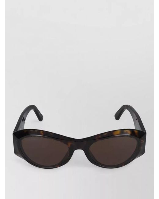 Balenciaga Black Sunglasses Bb0396Sk 002 Cat Eye Frame