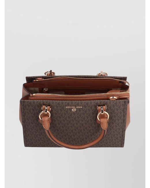 MICHAEL Michael Kors White Marilyn Satchel Bag