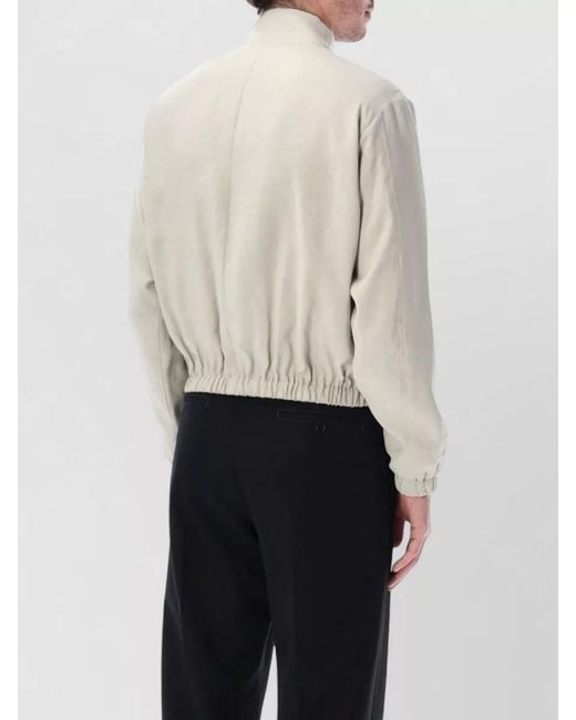 Emporio Armani Natural Zipped Jacket for men