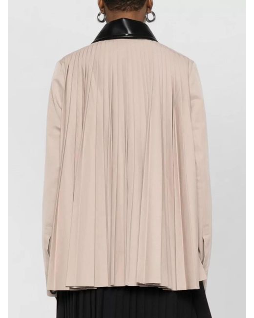 Sportmax Natural Single-Breasted Trench Coat