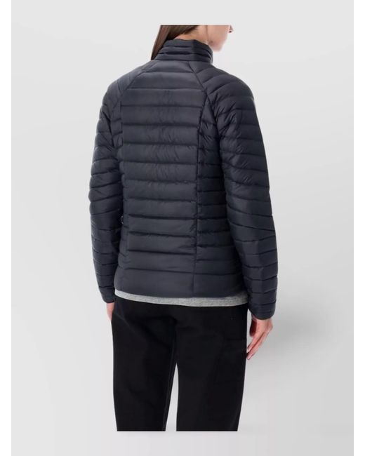 Patagonia Blue Insulated Sweater High Collar