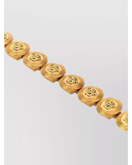Versace Metallic Cable-Link Chain Bracelet