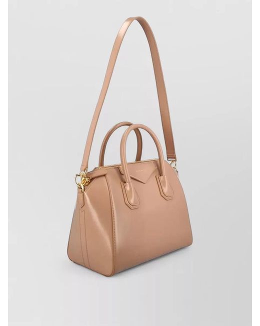 Givenchy Natural Small Leather Tote Bag Hardware