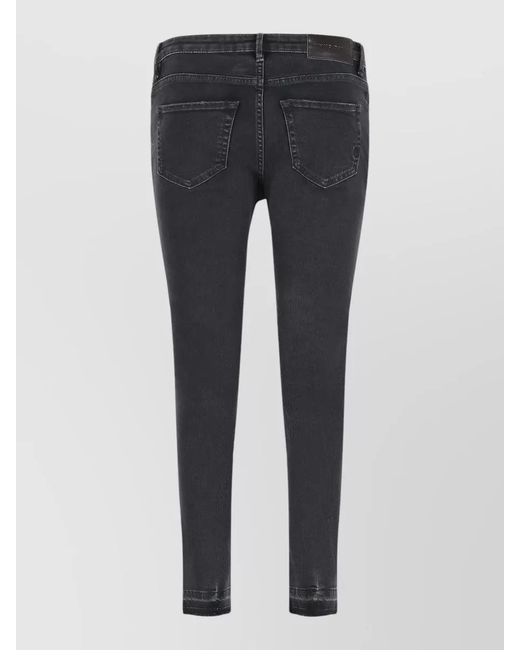 Pinko Blue Denim Skinny Trousers