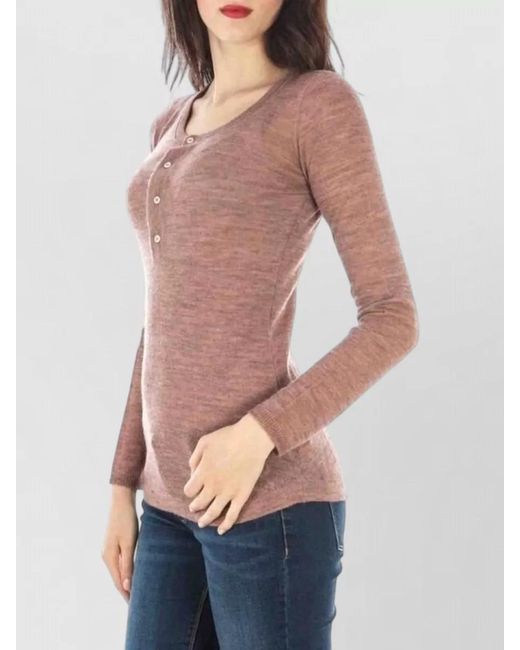 Fred Perry Multicolor Alpaca Wool Sweater