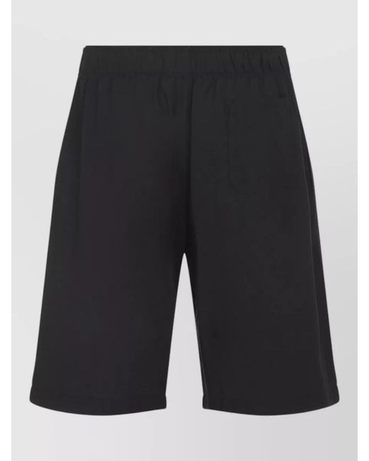 Our Legacy Black Relaxed-Fit Bermuda Shorts for men