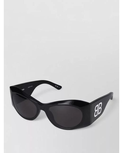 Balenciaga Multicolor Sunglasses Model Bb0394S 001 Cat Eye