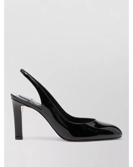 Christian Louboutin Metallic Fannylove Patent Pumps Pointed Toe Sole