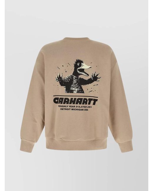 Carhartt Natural Graphic-Print Sweatshirt for men