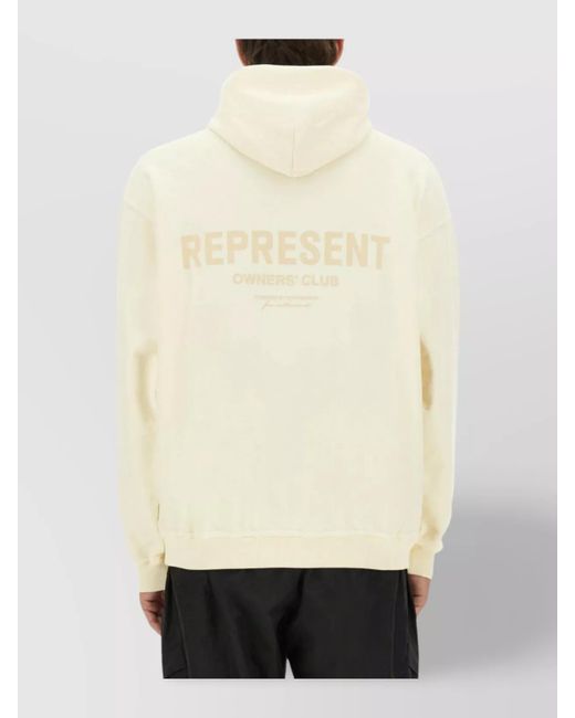 Represent Natural Cotton Hoodie for men