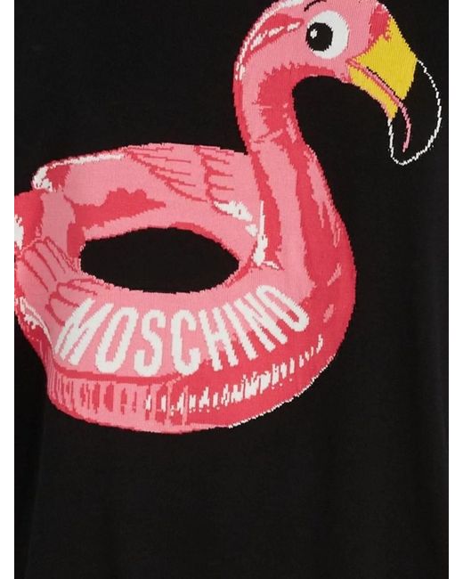 Moschino Black Clothing Knitwear