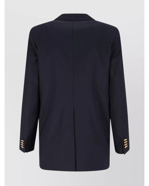 Tagliatore Blue Virgin Wool Blazer