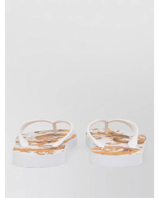 Versace Jeans Couture Multicolor Thong Sandals