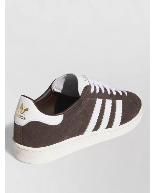 Adidas Originals Multicolor Sneakers Contrast Stripes Rubber Sole Suede for men