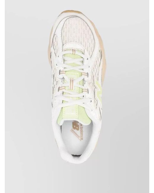 New Balance Natural Mesh Upper Sneakers Rubber Sole Design