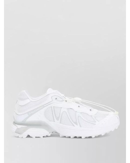 Salomon White Low-Top Sneakers