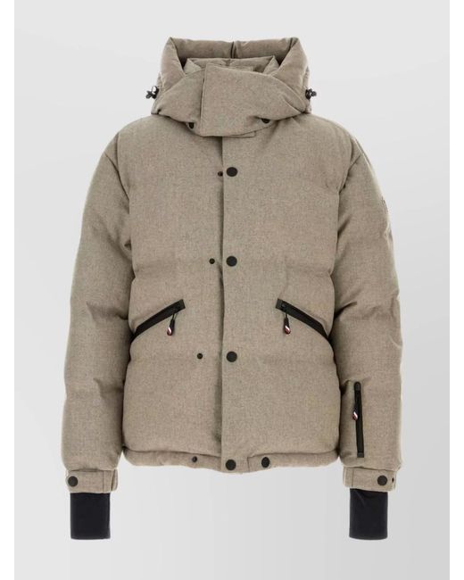 Moncler Natural Cappuccino Krun Down Jacket for men