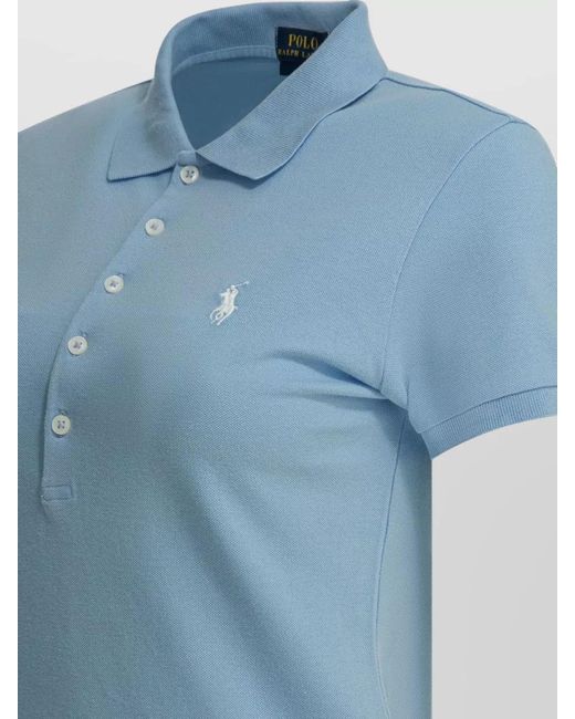 Polo Ralph Lauren Blue Slim-Fit Polo Shirt