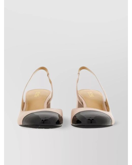 Michael Kors Multicolor "Pearl" Block Heel Round Toe Pumps