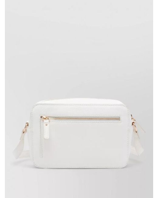 Liu Jo White Shoulder Bag Adjustable Strap Back Pocket