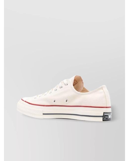 Converse White Canvas Low-Top Chuck 70 Sneakers for men