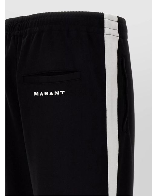 Isabel Marant Black Track Pants for men