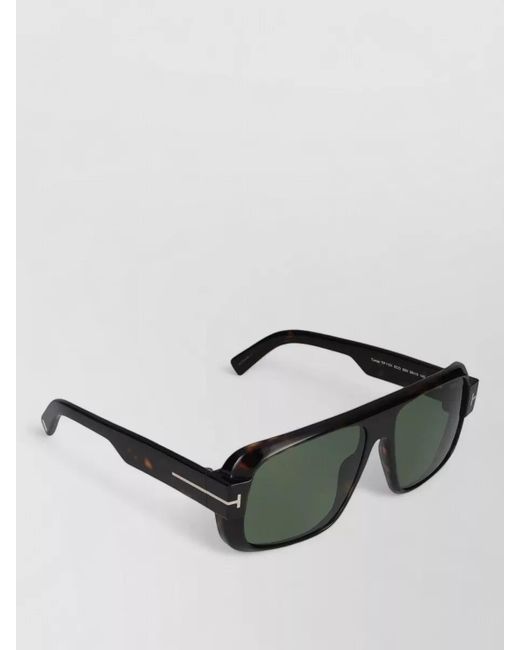Tom Ford Metallic Sunglasses Ft1101 Square Frame Mm Lenses
