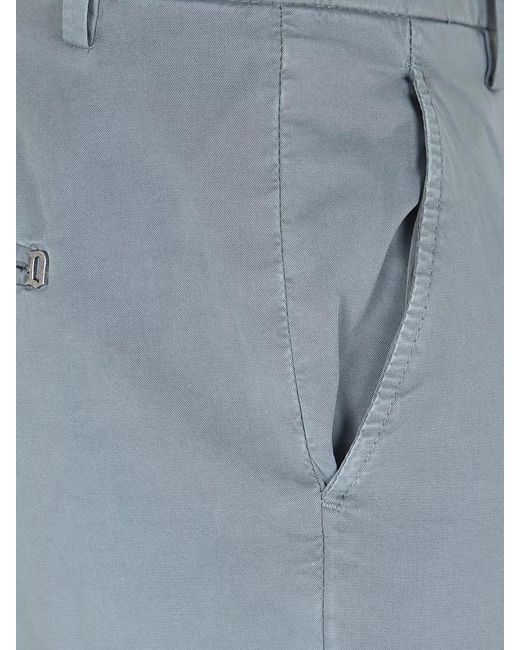 Dondup Blue Slim-Fit Chinos for men
