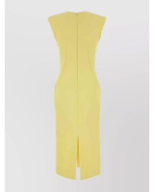 Givenchy Yellow Midi Dress